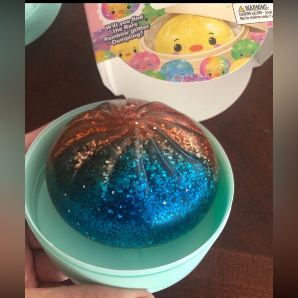 Top trenz rainbow glitter duck dumpling rare new - Picture 3 of 10
